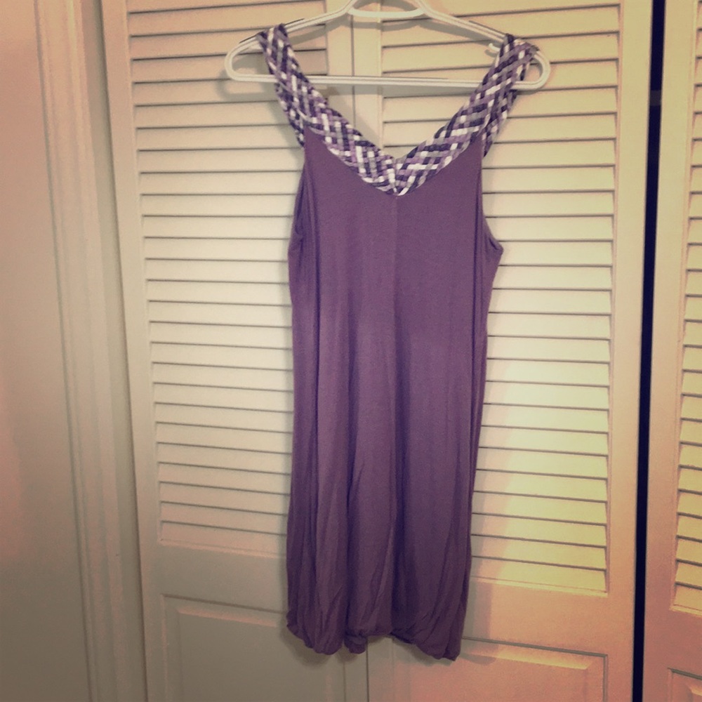 Purple dress